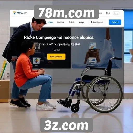 Acessibilidade e experiência do usuário no 78m.com