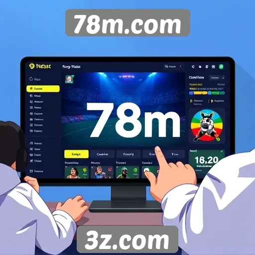 Experiência do usuário no 78m.com e sua interface